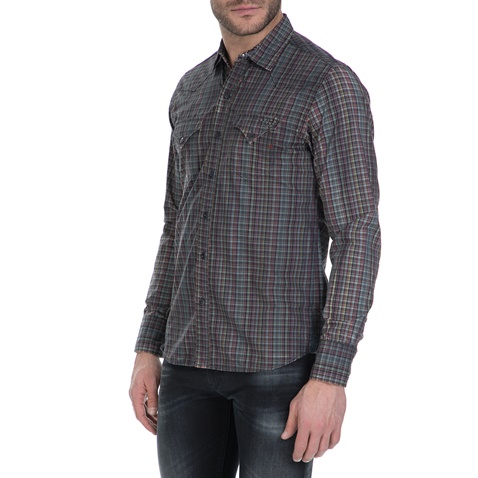 REPLAY-Ανδρικό πουκάμισο Replay πολύχρωμο