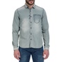 REPLAY-Ανδρικό μακρυμάνικο πουκάμισο με ρίγες REPLAY 