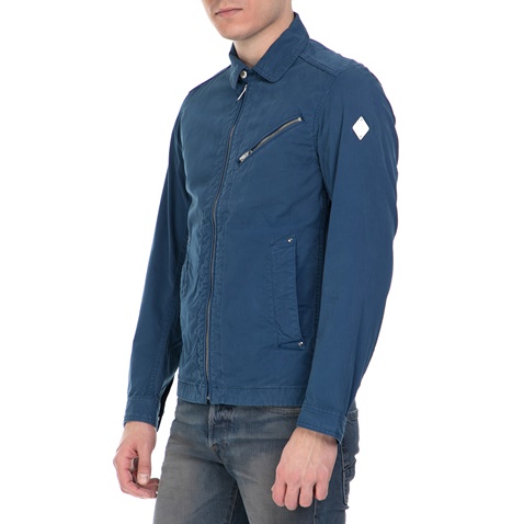 REPLAY-Ανδρικό jacket Replay μπλε