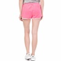 JUICY COUTURE-Γυναικείο σορτς  MICROTERRY HIGH WAISTED JUICY COUTURE ροζ