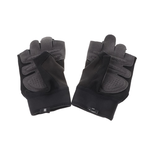 NIKE-Ανδρικά γάντια προπόνησης NIKE N.LG.C2.MD ULTIMATE FITNESS μαύρα