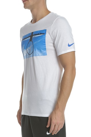 NIKE-Ανδρική κοντομάνικη μπλούζα NIKE DRY TEE DAYDREAM λευκή