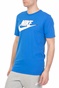 NIKE-Ανδρική κοντομάνικη μπλούζα NSW TEE TABLE HBR 2 μπλε