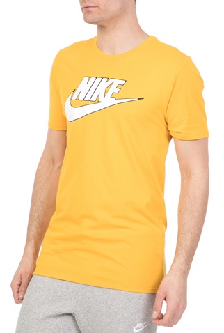 NIKE-Ανδρική κοντομάνικη μπλούζα NSW TEE TABLE HBR 2 κίτρινη