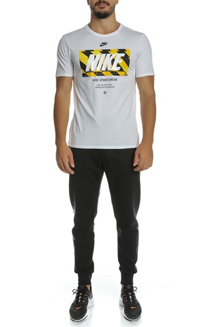 NIKE-Ανδρική κοντομάνικη μπλούζα NIKE NSW TEE TABLE HBR 15 λευκή 