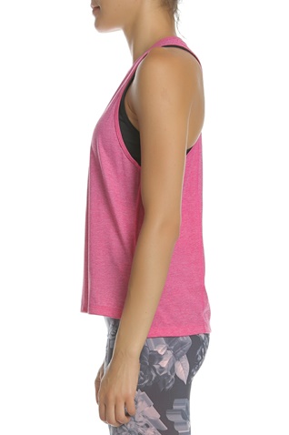 NIKE-Γυναικεία αμάνικη μπλούζα NIKE MILER TANK JDI ροζ 