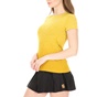 NIKE-Γυναικείο t-shirt NIKE MEDALIST TOP κίτρινο