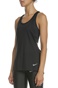 NIKE-Γυναικεία αμάνικη μπλούζα TAILWIND TOP SS COOL LX μαύρη