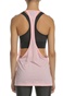 NIKE-Γυναικεία αμάνικη μπλούζα TAILWIND TOP SS COOL LX ροζ