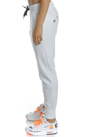 NIKE-Γυναικείο παντελόνι φόρμας NIKE NSW AIR PANT REG FLC λευκό
