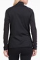 NIKE-Γυναικεία μακρυμάνικη μπλούζα NIKE TOP LS HZ μαύρη