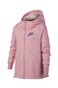 NIKE-Κοριτσίστικη ζακέτα με κουκούλα Nike Sportswear ροζ
