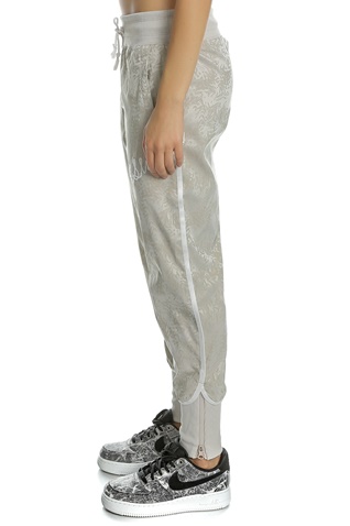 NIKE-Γυναικείο παντελόνι φόρμας NSW TRACK PANT JACQUARD μπεζ με μοτίβο