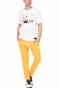 NIKE-Ανδρικό παντελόνι φόρμας NIKE HERITAGE κίτρινο