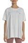 NIKE-Γυναικεία κοντομάνικη μπλούζα Sportswear Air Top NIKE λευκή