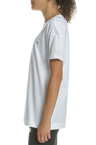 NIKE-Γυναικεία κοντομάνικη μπλούζα NIKE NSW AIR TOP SS BASIC λευκή