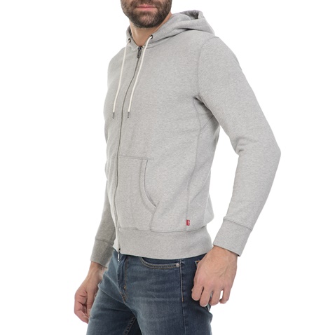 LEVI'S-Ανδρική ζακέτα με κουκούλα Original Zip Up Hoodie 2 γκρι 