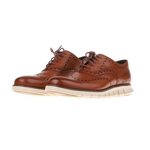 COLE HAAN-Ανδρικά oxford COLE HAAN ZEROGRAND WING καφέ