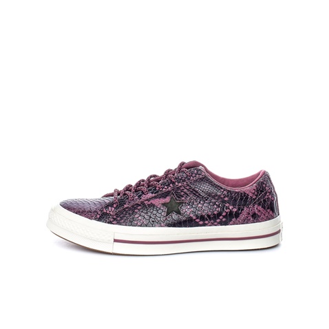 CONVERSE-Unisex sneakers CONVERSE One Star κόκκινα-μαύρα