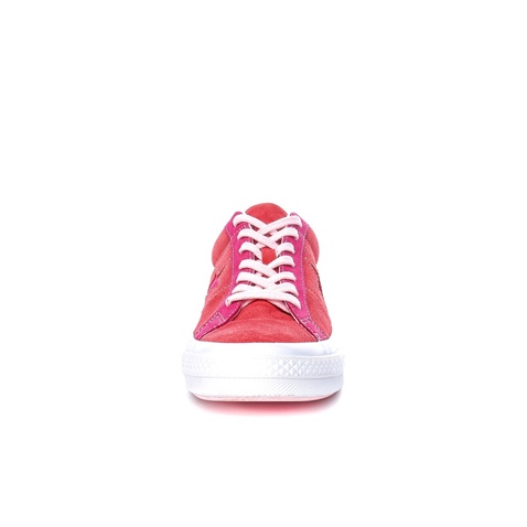 CONVERSE-Ανδρικά σουέτ sneakers CONVERSE ONE STAR κόκκινα