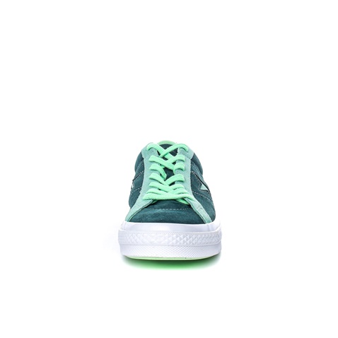 CONVERSE-Ανδρικά σουέτ sneakers CONVERSE ONE STAR πράσινα