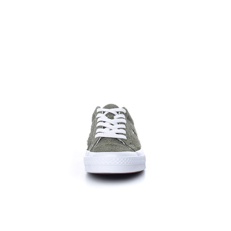 CONVERSE-Παιδικά σουέντ sneakers Converse ONE STAR χακί