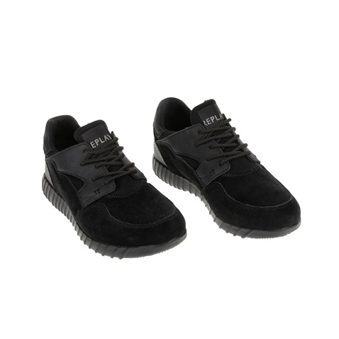 REPLAY-Ανδρικά sneakers REPLAY μαύρα 