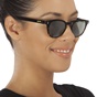FOLLI FOLLIE-Γυναικεία γυαλιά ηλίου FOLLI FOLLIE μαύρο μπεζ
