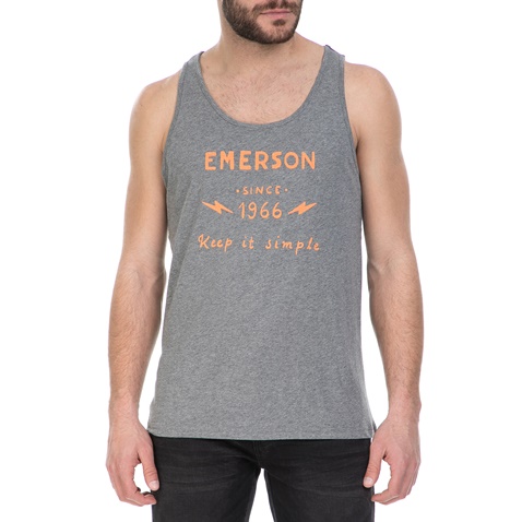 EMERSON-Ανδρική αμάνικη μπλούζα Emerson γκρι