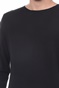 AMERICAN VINTAGE-Ανδρική πλεκτή μπλούζα AMERICAN VINTAGE MMARC85E19 μαύρη
