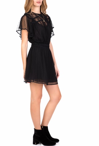 SCOTCH & SODA-Γυναικείο μίνι φόρεμα SCOTCH & SODA μαύρο
