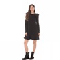 SCOTCH & SODA-Γυναικείο μίνι φόρεμα SCOTCH & SODA Technical sweat dress μαύρο