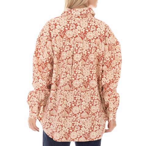 AMERICAN VINTAGE-Γυναικείο πουκάμισο AMERICAN VINTAGE εμπριμέ floral