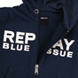 REPLAY-Παιδική φούτερ ζακέτα Replay μπλε