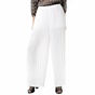 REPLAY-Γυναικεία πλισέ παντελόνα Replay λευκή