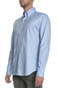 BROOKSFIELD-Ανδρικό μακρυμάνικο πουκάμισο BROOKSFIELD γαλάζιο