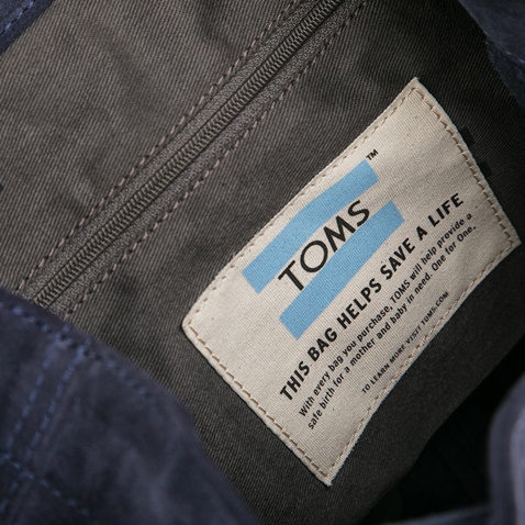 TOMS-Γυναικείο σακίδιο πλάτης TOMS NAVY μπλε 