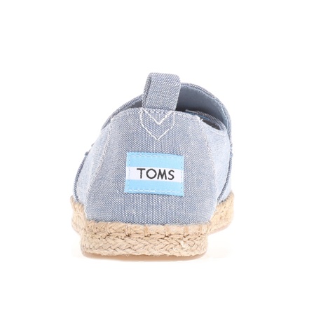 TOMS-Γυναικείες εσπαντρίγιες TOMS SLUB CHAMBRAY μπλε