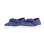 TOMS-Βρεφικά slip-ons TOMS BLUE DOT CHMBRY/BOW μπλε 