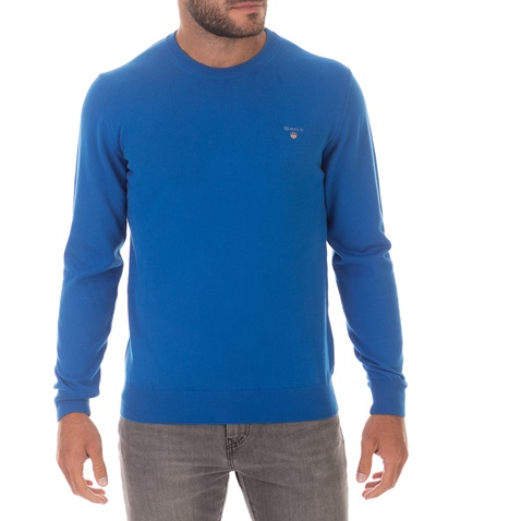 GANT-Ανδρικό πουλόβερ GANT μπλε