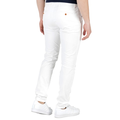 GANT-Ανδρικό chino παντελόνι GANT λευκό 