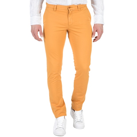GANT-Ανδρικό chino παντελόνι GANT κίτρινο 