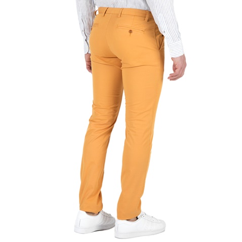 GANT-Ανδρικό chino παντελόνι GANT κίτρινο 