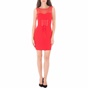GUESS-Γυναικείο μίνι φόρεμα GUESS ROSITA κόκκινο
