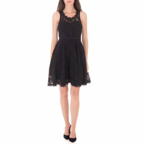 GUESS-Γυναικείο μίνι φόρεμα GUESS SHAIRA μαύρο