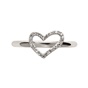 LINKS OF LONDON-Ασημένιο δαχτυλίδι Heart με καρδιά - μέγεθος 51