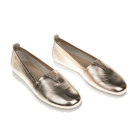AEROSOLES-Γυναικεία slip on παπούτσια AEROSOLES χρυσά 