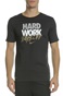 NIKE-Ανδρική μπλούζα NIKE DRY TEE HARD WORK μαύρη