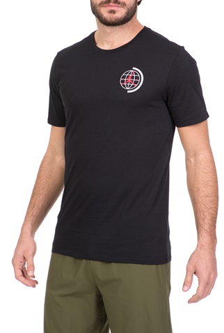 NIKE-Ανδρική κοντομάνικη μπλούζα JSW TEE HERITAGE GFX3 μαύρη