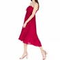 'ALE-Γυναικείο strapless φόρεμα 'ALE κόκκινο